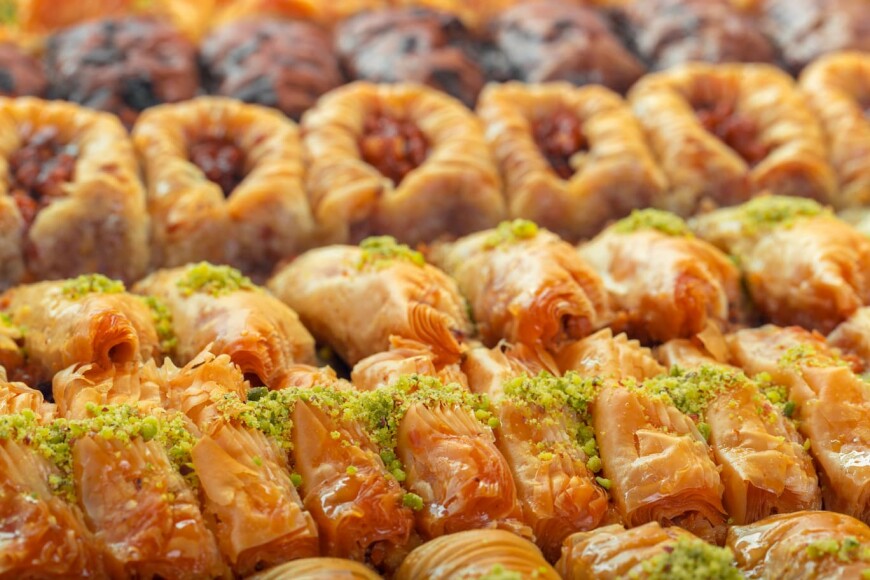 baklava turkish dessert