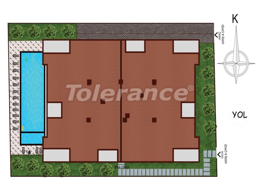 Квартиры в Сарысу, Коньяалты от надежного застройщика  рядом с морем - 16716 | Tolerance Homes