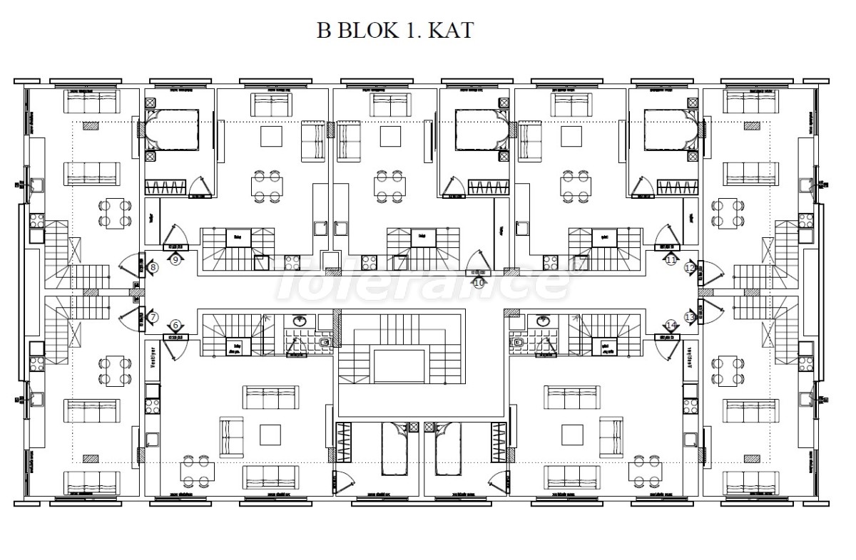 Четырехкомнатные квартиры класса люкс в Кунду, Анталия рядом с песчаным пляжем Лара с рассрочкой - 24016 | Tolerance Homes