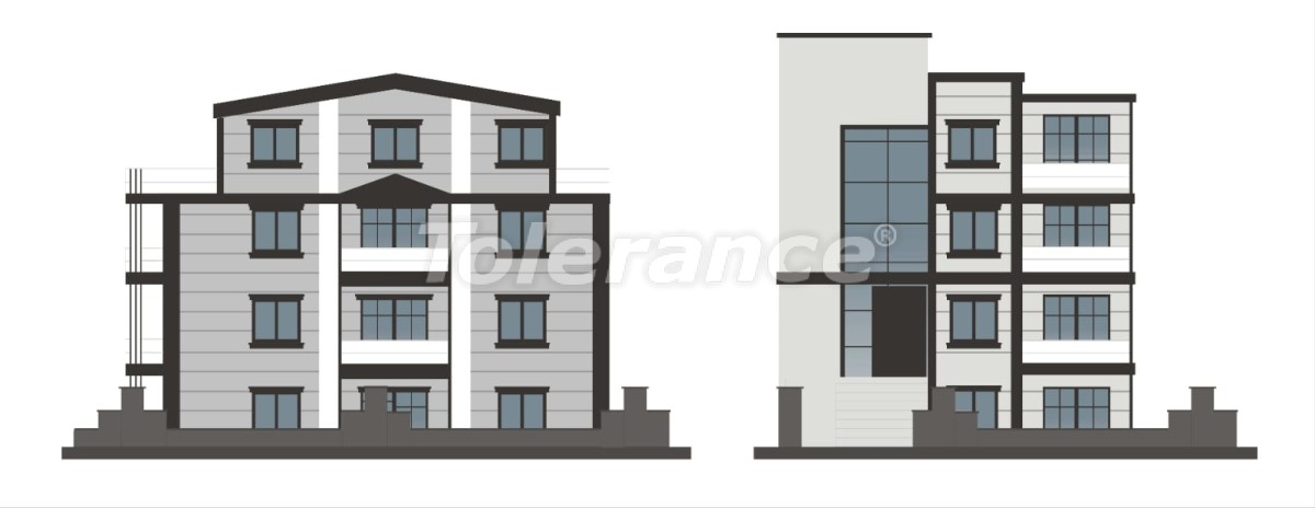 Квартиры класса люкс в реновированном доме в престижном районе  Алтынкум, Коньяалты рядом с пляжем - 24097 | Tolerance Homes