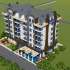 Апартаменты в Махмутларе, в комплексе с бассейном - 24625 | Tolerance Homes