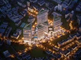 Современные квартиры в Борнова, Измире в элитном комплексе с богатой инфраструктурой