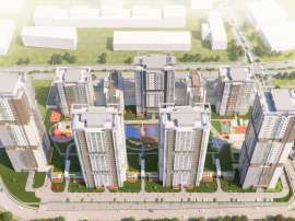Новые квартиры в Бахчешехире, Стамбул с рассрочкой до 50 месяцев