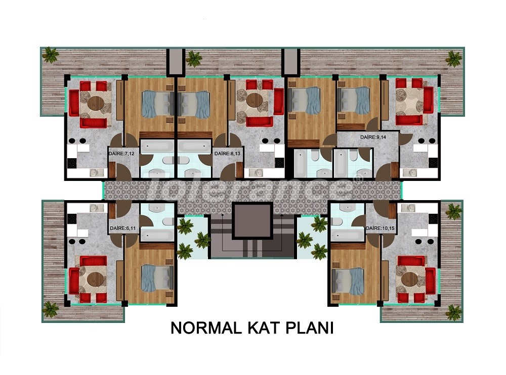 Комфортабельные апартаменты в Каргыджаке, от застройщика - 28714 | Tolerance Homes