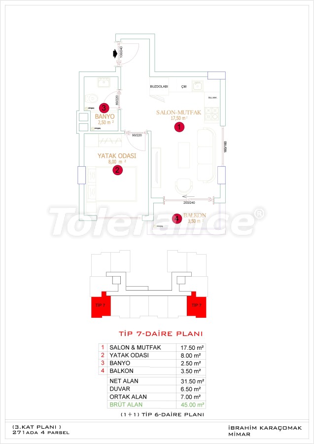 Недорогие и уютные апартаменты в новом комплексе в Алании, Оба - 33723 | Tolerance Homes