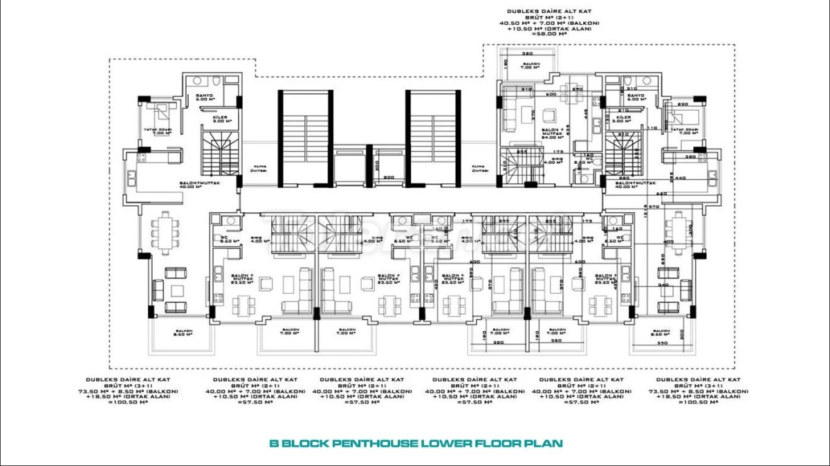 Квартиры в Авсалларе, Алания в современном комплексе, в рассрочку от застройщика - 47674 | Tolerance Homes