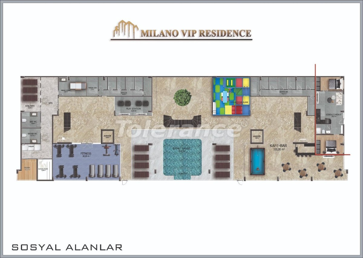 Элитные апартаменты в Авсалларе, Алания в рассрочку в комплексе гостиничного типа - 39950 | Tolerance Homes