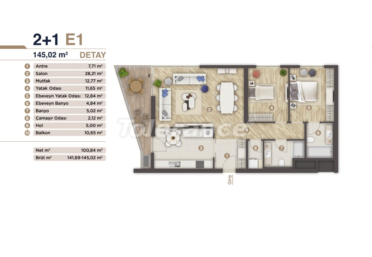 Роскошные квартиры в центре Измира в современном проекте с государственной гарантией, в рассрочку - 48422 | Tolerance Homes