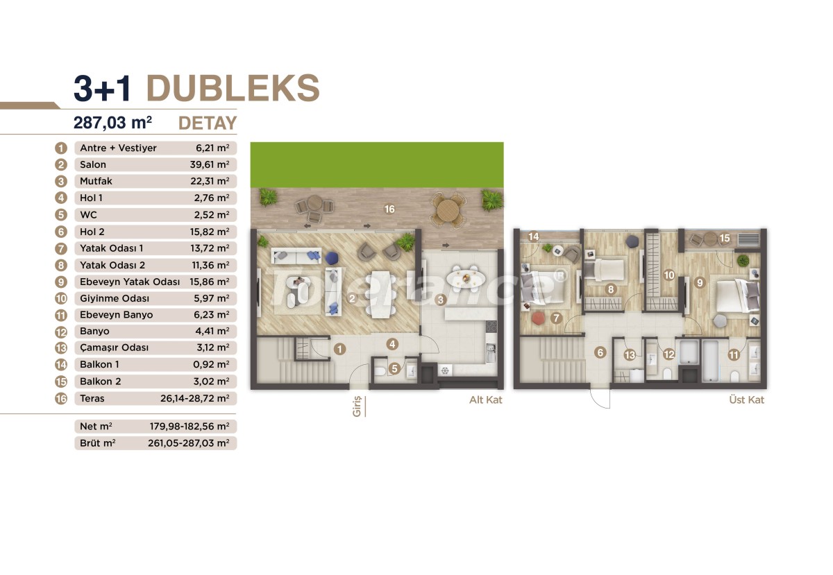 Роскошные квартиры в центре Измира в современном проекте с государственной гарантией, в рассрочку - 48427 | Tolerance Homes