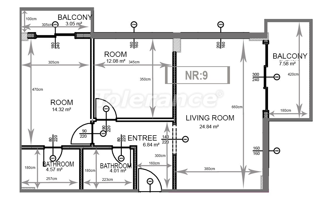 Новые квартиры в Демирташе, Алания, в современном комплексе с собственным пляжем - 48744 | Tolerance Homes