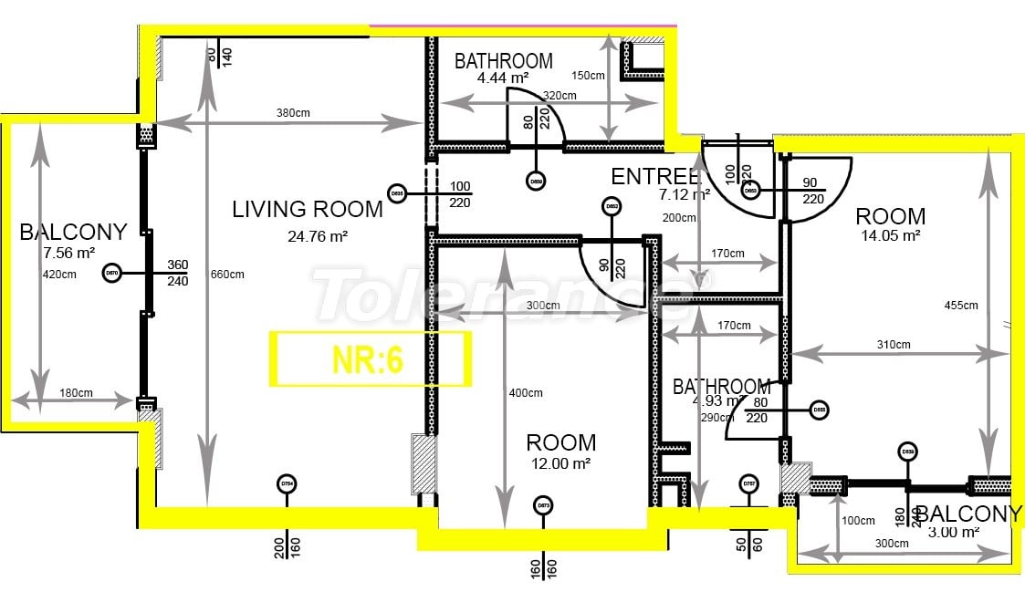 Новые квартиры в Демирташе, Алания, в современном комплексе с собственным пляжем - 48741 | Tolerance Homes