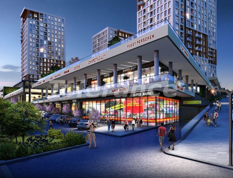 Коммерческая от застройщика в Эсеньюрт, Стамбул: купить недвижимость в Турции - 43936