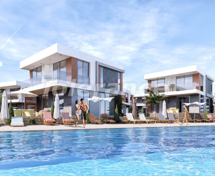 Квартира от застройщика в Акбюк, Дидим вид на море с бассейном в рассрочку: купить недвижимость в Турции - 43502