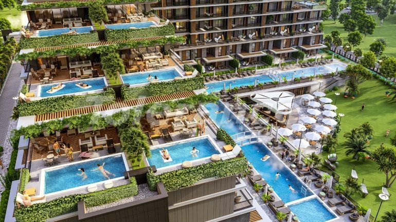 Квартира от застройщика в Аксу, Анталия с бассейном в рассрочку: купить недвижимость в Турции - 118839