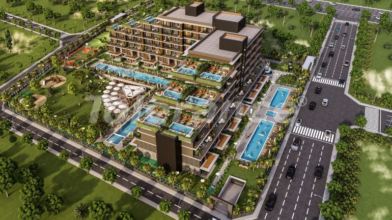 Квартира от застройщика в Аксу, Анталия с бассейном в рассрочку: купить недвижимость в Турции - 118843