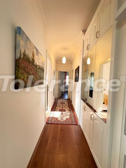 Квартира в Аксу, Анталия вид на море с бассейном: купить недвижимость в Турции - 131106