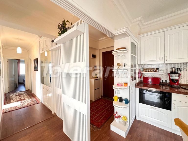 Квартира в Аксу, Анталия вид на море с бассейном: купить недвижимость в Турции - 131107