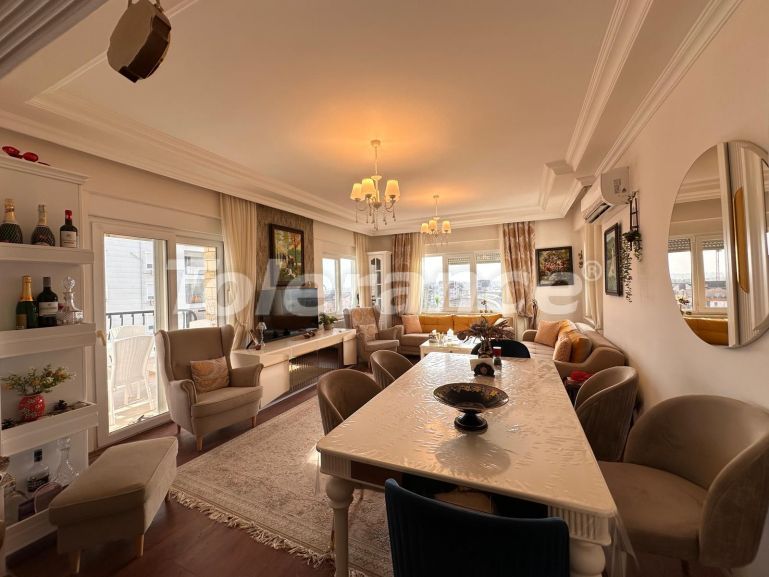 Квартира в Аксу, Анталия вид на море с бассейном: купить недвижимость в Турции - 131115