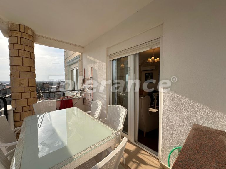 Квартира в Аксу, Анталия вид на море с бассейном: купить недвижимость в Турции - 131122