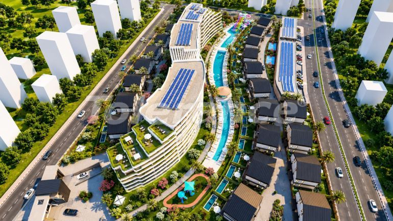 Квартира от застройщика в Аксу, Анталия с бассейном: купить недвижимость в Турции - 143549