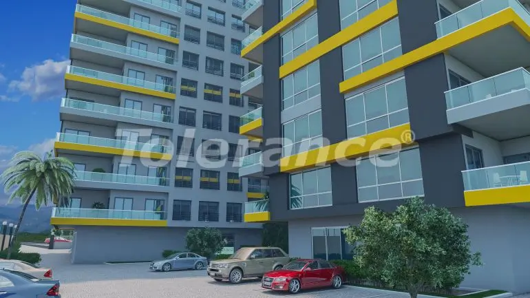 Квартира от застройщика в Алании вид на море с бассейном: купить недвижимость в Турции - 17534