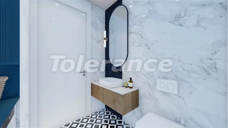 Квартира в Алании с бассейном - 34518 Квартира в Алании с бассейном: купить недвижимость в Турции - 34518