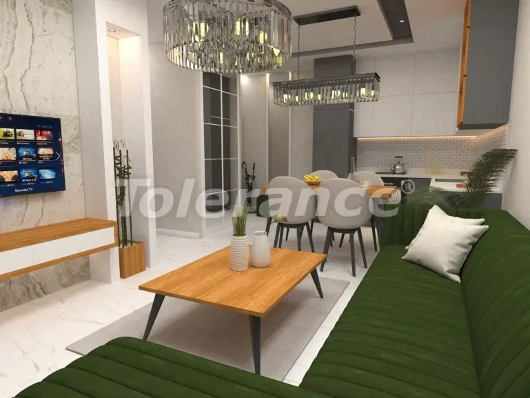 Квартира от застройщика в Центре, Аланья вид на море с бассейном в рассрочку: купить недвижимость в Турции - 22583