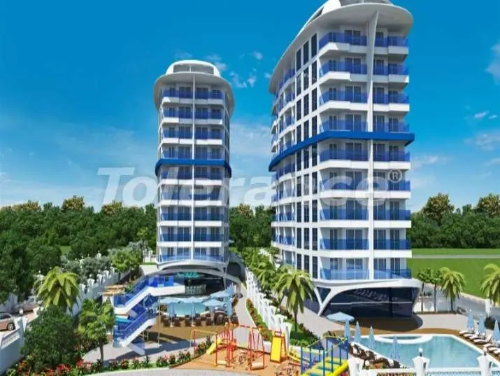 Квартира от застройщика в Центре, Аланья с бассейном: купить недвижимость в Турции - 2714