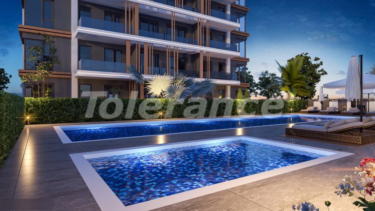 Квартира в Алтынташ, Анталия с бассейном: купить недвижимость в Турции - 101095