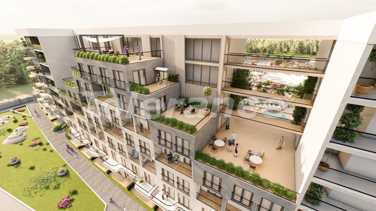 Квартира от застройщика в Алтынташ, Анталия с бассейном в рассрочку: купить недвижимость в Турции - 101221