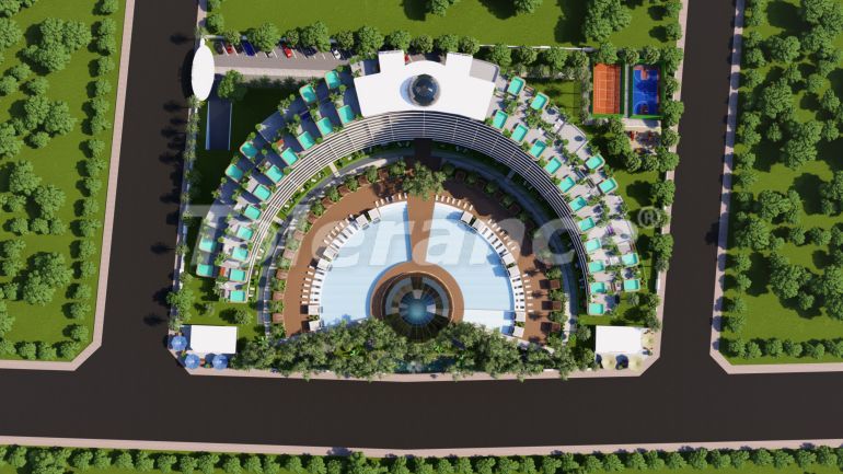 Квартира от застройщика в Алтынташ, Анталия с бассейном: купить недвижимость в Турции - 101519