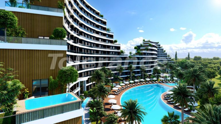 Квартира от застройщика в Алтынташ, Анталия с бассейном в рассрочку: купить недвижимость в Турции - 103639