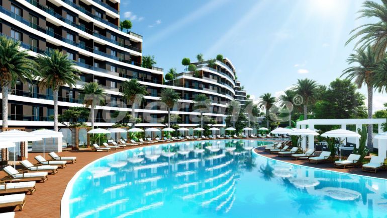 Квартира от застройщика в Алтынташ, Анталия с бассейном в рассрочку: купить недвижимость в Турции - 103640