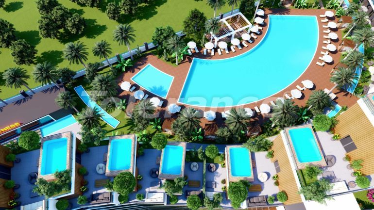 Квартира от застройщика в Алтынташ, Анталия с бассейном в рассрочку: купить недвижимость в Турции - 103642