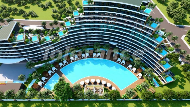 Квартира от застройщика в Алтынташ, Анталия с бассейном в рассрочку: купить недвижимость в Турции - 103643