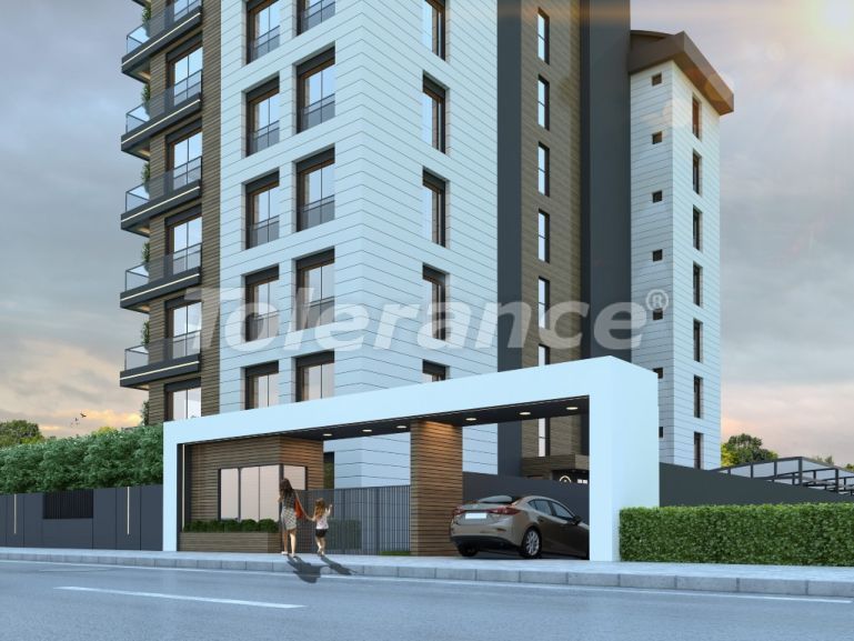 Квартира от застройщика в Алтынташ, Анталия вид на море с бассейном в рассрочку: купить недвижимость в Турции - 105470