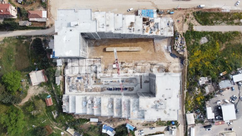 Квартира от застройщика в Алтынташ, Анталия с бассейном: купить недвижимость в Турции - 107510