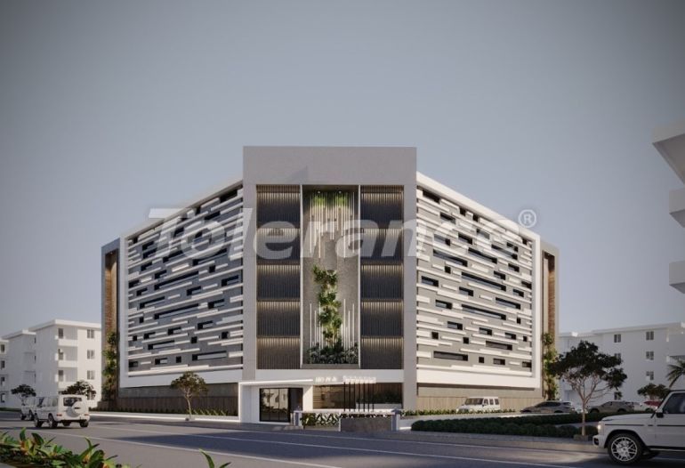 Квартира от застройщика в Алтынташ, Анталия вид на море с бассейном в рассрочку: купить недвижимость в Турции - 111413