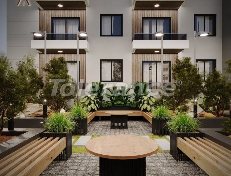 Квартира от застройщика в Алтынташ, Анталия вид на море с бассейном в рассрочку: купить недвижимость в Турции - 111424