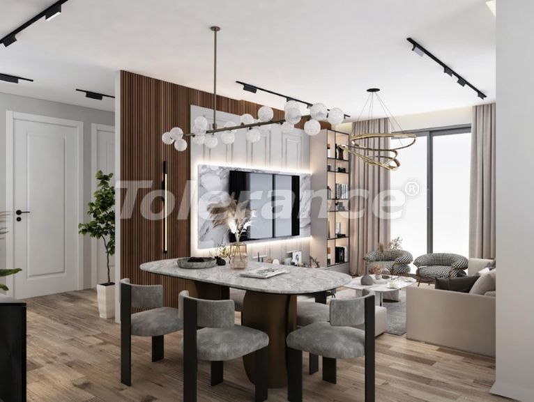 Квартира от застройщика в Алтынташ, Анталия вид на море с бассейном в рассрочку: купить недвижимость в Турции - 111432