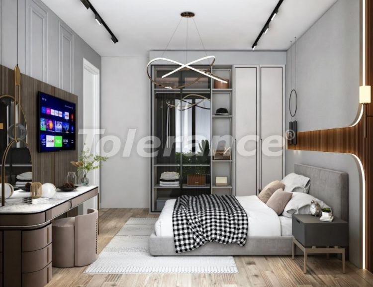 Квартира от застройщика в Алтынташ, Анталия вид на море с бассейном в рассрочку: купить недвижимость в Турции - 111440