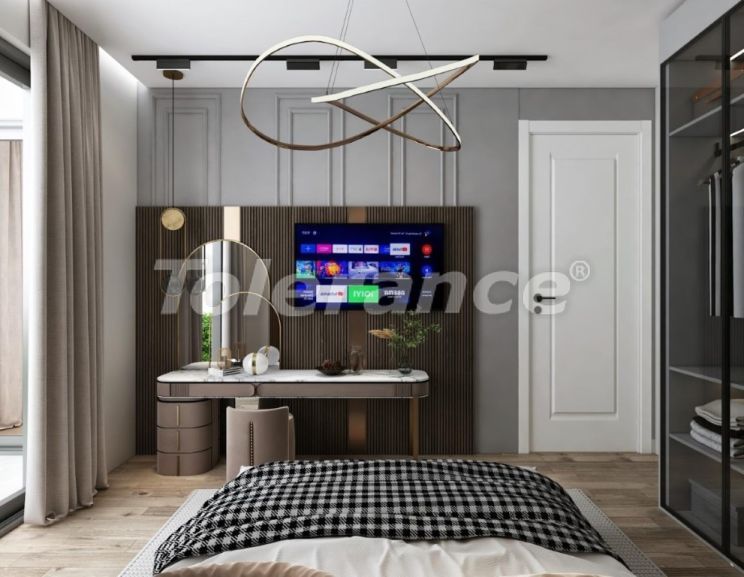 Квартира от застройщика в Алтынташ, Анталия вид на море с бассейном в рассрочку: купить недвижимость в Турции - 111441