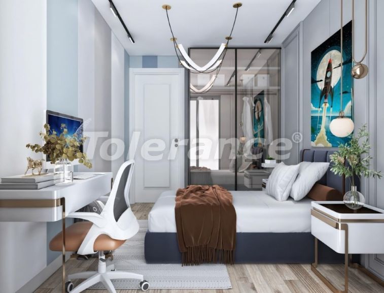 Квартира от застройщика в Алтынташ, Анталия вид на море с бассейном в рассрочку: купить недвижимость в Турции - 111442