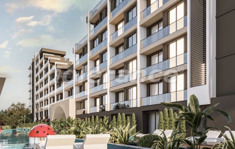 Квартира от застройщика в Алтынташ, Анталия с бассейном в рассрочку: купить недвижимость в Турции - 111453