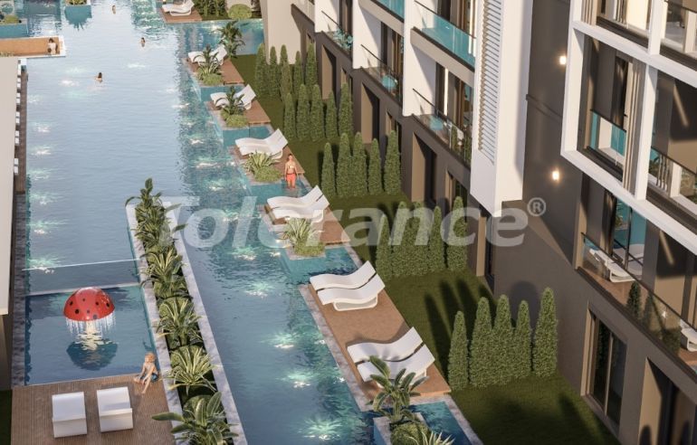 Квартира от застройщика в Алтынташ, Анталия с бассейном в рассрочку: купить недвижимость в Турции - 111454