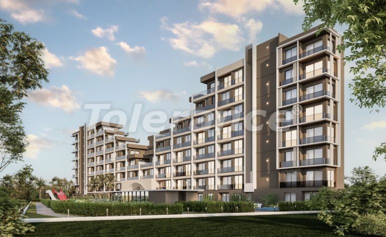 Квартира от застройщика в Алтынташ, Анталия с бассейном в рассрочку: купить недвижимость в Турции - 111457