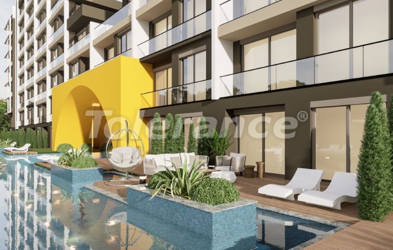 Квартира от застройщика в Алтынташ, Анталия с бассейном в рассрочку: купить недвижимость в Турции - 111465