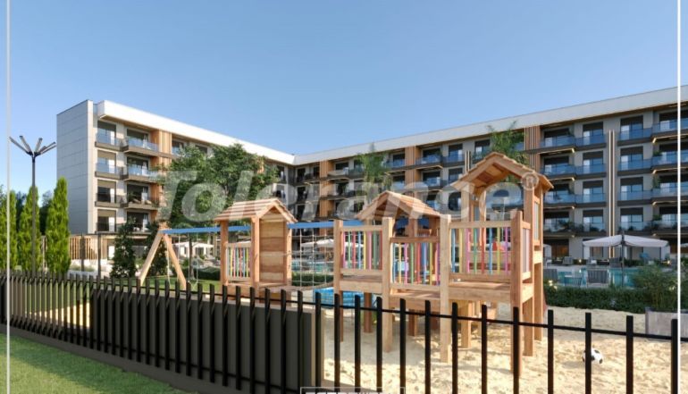 Квартира от застройщика в Алтынташ, Анталия с бассейном в рассрочку: купить недвижимость в Турции - 114014