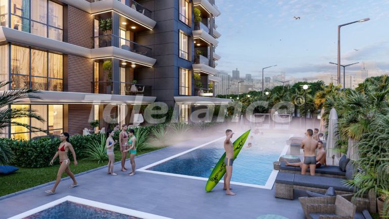 Квартира от застройщика в Алтынташ, Анталия с бассейном: купить недвижимость в Турции - 119035