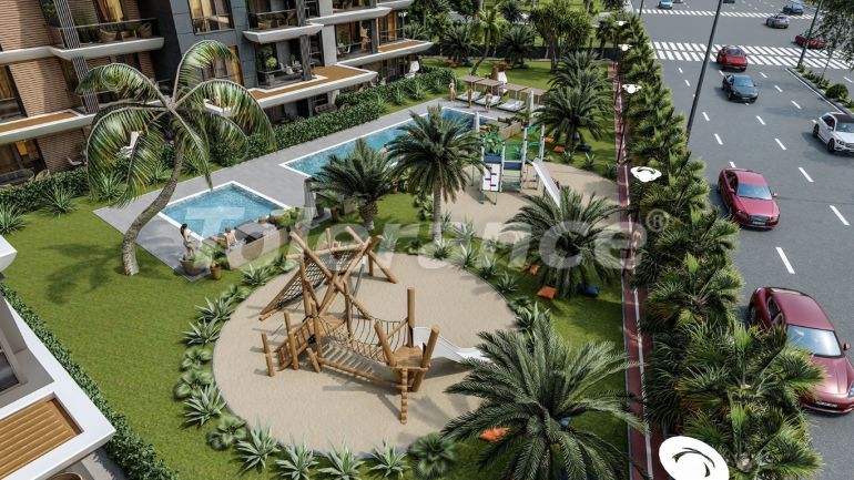 Квартира от застройщика в Алтынташ, Анталия с бассейном: купить недвижимость в Турции - 119036